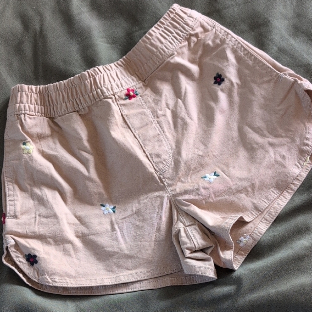 GAP Kids Tan Elastic Waist Shorts